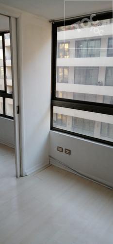 ARRIENDO DEPARTAMENTO EN UN PISO 12 DE 26 M2 APROX 1D 1B A DOS CUADRAS DEL METRO ESTACIÓN SANTA ANA SALIDA SAN MARTÍN EN SANTIAGO CENTRO / DISPONIBLE