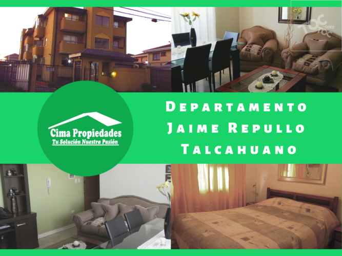 ¿Cansado de Buscar el Departamento Ideal? Visítame Ahora. Departamento en Jaime Repullo Talcahuano