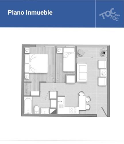 Maule 150 Departamento 1026 Comuna Santiago 2 Habitaciones y 1 Baño Metro Ñuble