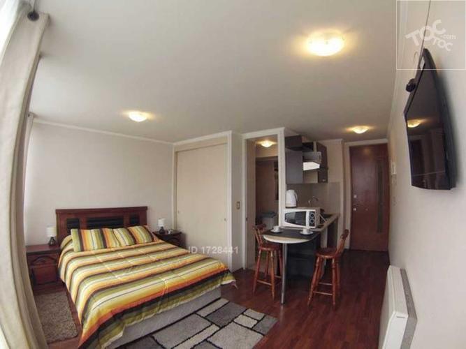 ARRIENDO DEPTO. ESTUDIO DE UN SOLO AMBIENTE EN UN PISO 10 COMUNA DE SANTIAGO CENTRO / A TRES CUADRAS DEL METRO ESTACIÓN SANTA ISABEL / DISPONIBLE