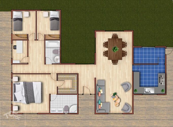 CASA NUEVA + PARCELA 5000 MTS