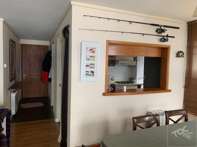 Departamento con vista al lago en condominio con playa y marina privada Bordelago // Pucon