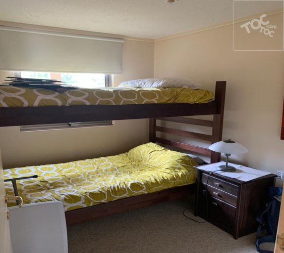 Departamento con vista al lago en condominio con playa y marina privada Bordelago // Pucon