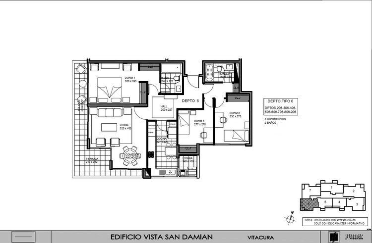 Las Hualtatas 11505, Vitacura