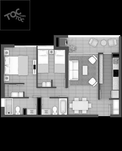 PROYECTO DEPARTAMENTOS SANTIAGO