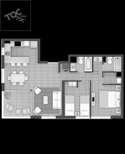 PROYECTO DEPARTAMENTOS SANTIAGO