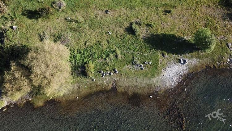 A tres minutos del Pueblo de Riñihue