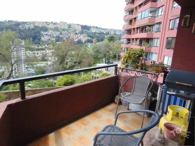 Vendo Departamento 90 m2, 3 Habitaciones, Condominio Arco Iris, Viña del Mar