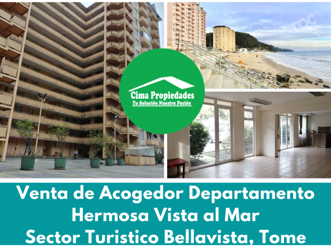 Venta Departamento Excelente Ubicación en sector turístico Bellavista, Tome