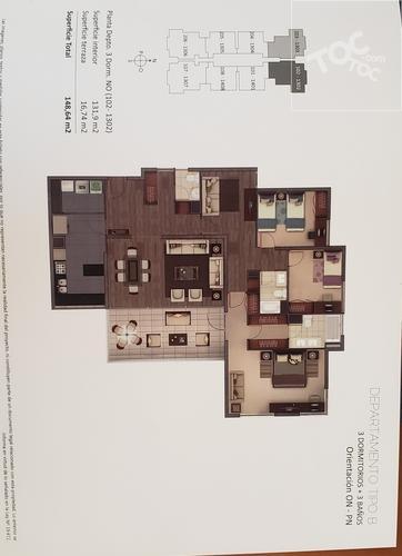 capitan crosbie 853 503 torre 2, Las Condes