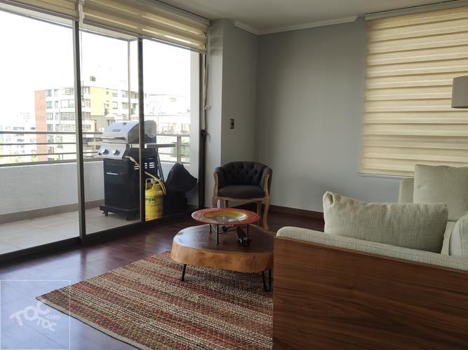 Vista despejada 3d, Piso 7 con la tranquilidad de barrio en Providencia
