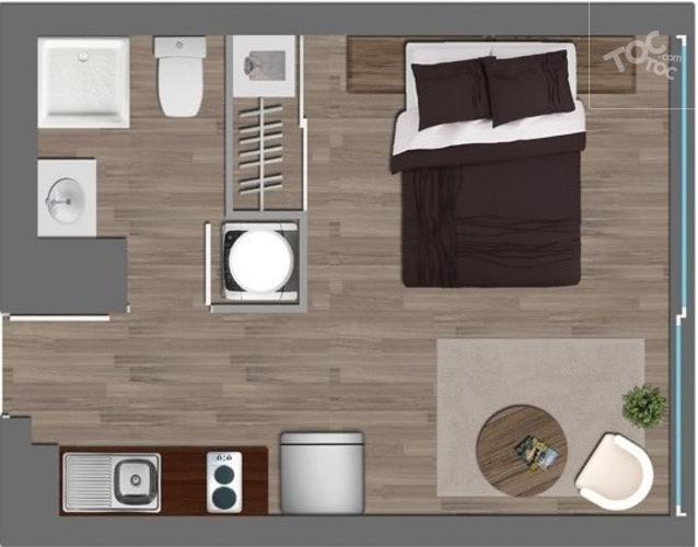 Depto Home Studio NUEVO - Metro Ecuador