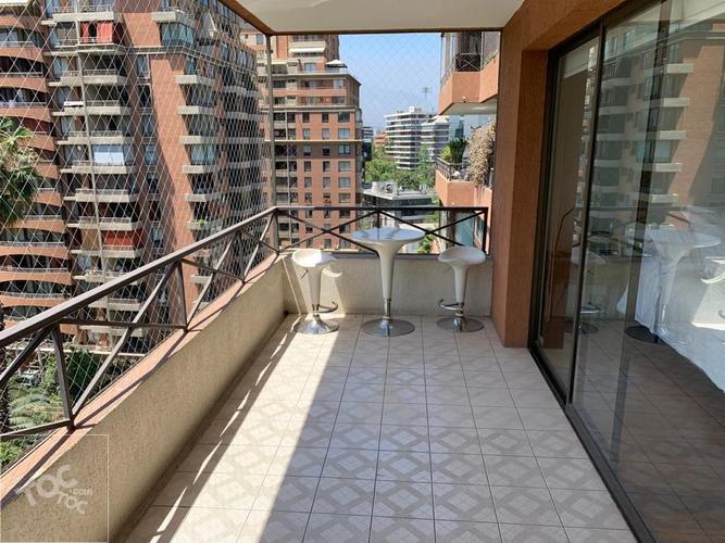 Se arrienda dpto en Barrio El Golf, Alsacia 66, Las Condes