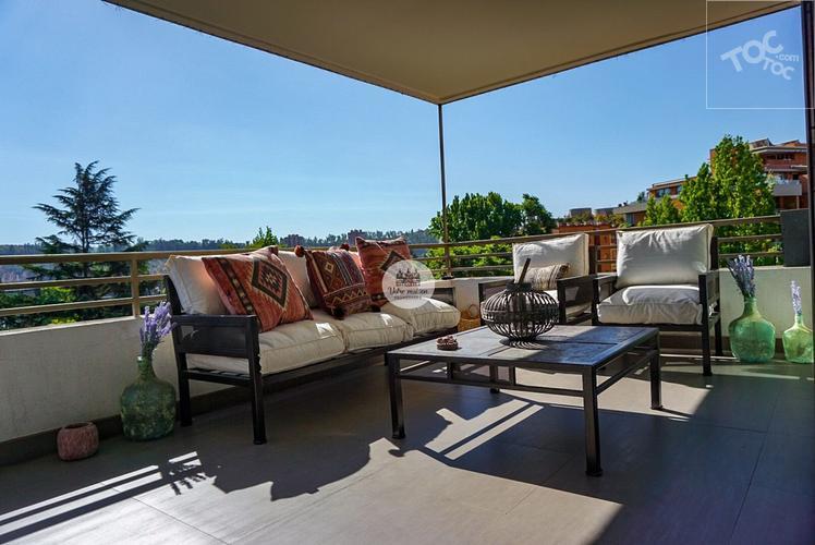 LUMINOSO DEPARTAMENTO EN ARRIENDO SAN PATRICIO-LO CASTILLO ZONA EXCLUSIVA VITACURA