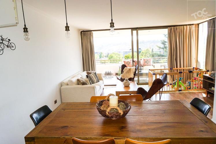 LUMINOSO DEPARTAMENTO EN ARRIENDO SAN PATRICIO-LO CASTILLO ZONA EXCLUSIVA VITACURA