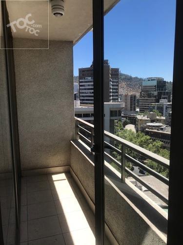 ELEGANTE DEPARTAMENTO 1 DORMITORIO 1 BAÑO TERRAZA, CON ESTACIONAMIENTO Y BODEGA, A PASOS DE METRO LOS LEONES