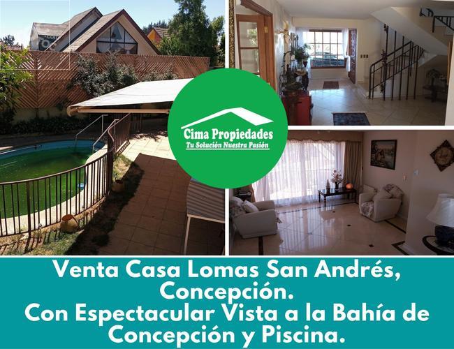 Casa Lomas Sn Andres, Concepción 3 Niveles Piscina
