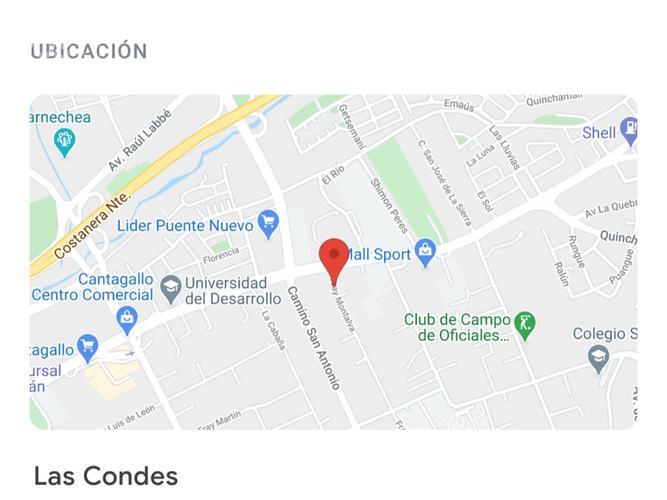 Fray Montalva 102, Las Condes