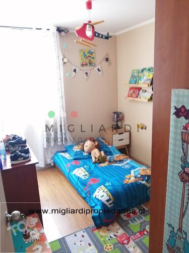 Arriendo Departamento 3D 1B. Luis Matte Larrain. Puente Alto