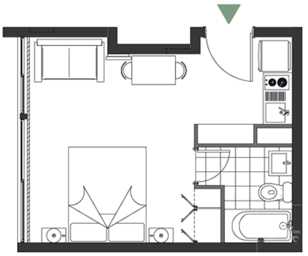 Exclusivo Depto Home Studio NUEVO – Metro Plaza Egaña