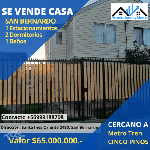 SANTA INES ORIENTE 2480, San Bernardo