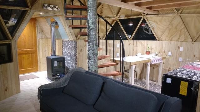 Cabaña domo 29m2 5m diámetro
