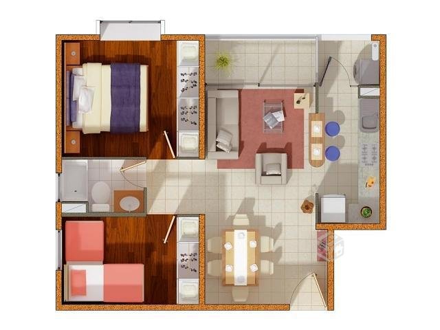 Departamento en Condominio Sector Norte