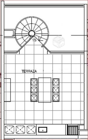 Penthouse con terraza privada, 2 estacionamientos