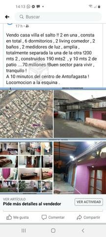 Casa villa el salto Antofagasta