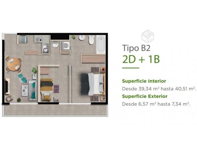 Departamentos en Edificio 54451