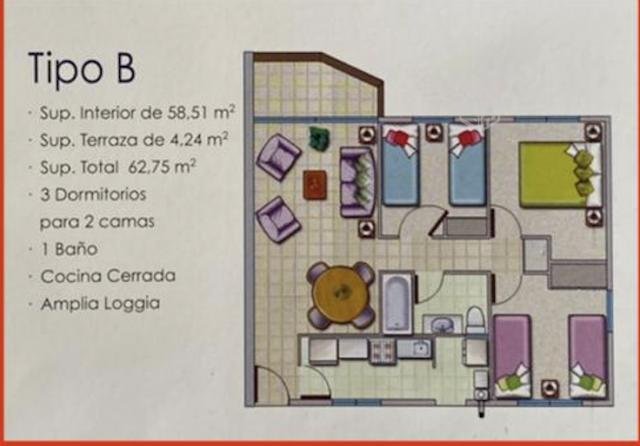 Departamento Condominio Costa Milano
