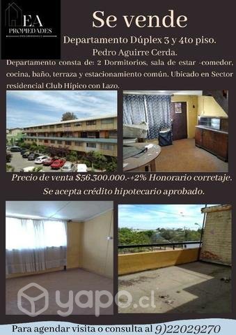 Departamento Dúplex PAC club hípico