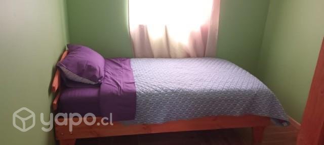 Casa mensual en Antilhue 