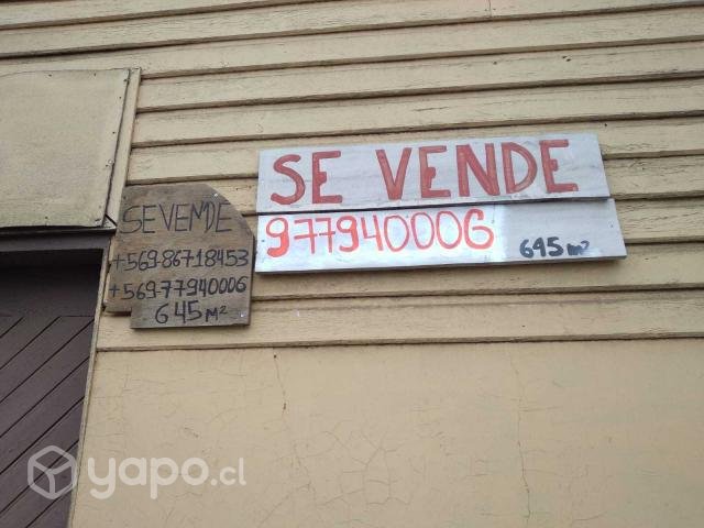 Casa Terreno en Yungay- Ñuble de 645mts2